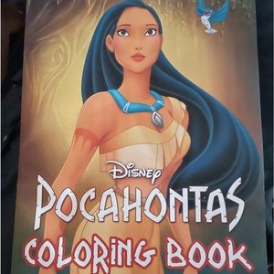 Pocahontas coloring book